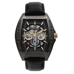 MONTIGNAC Montre Tonneau Noir