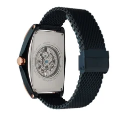 Montre Tonneau Automatique Bleu-MONTIGNAC Online