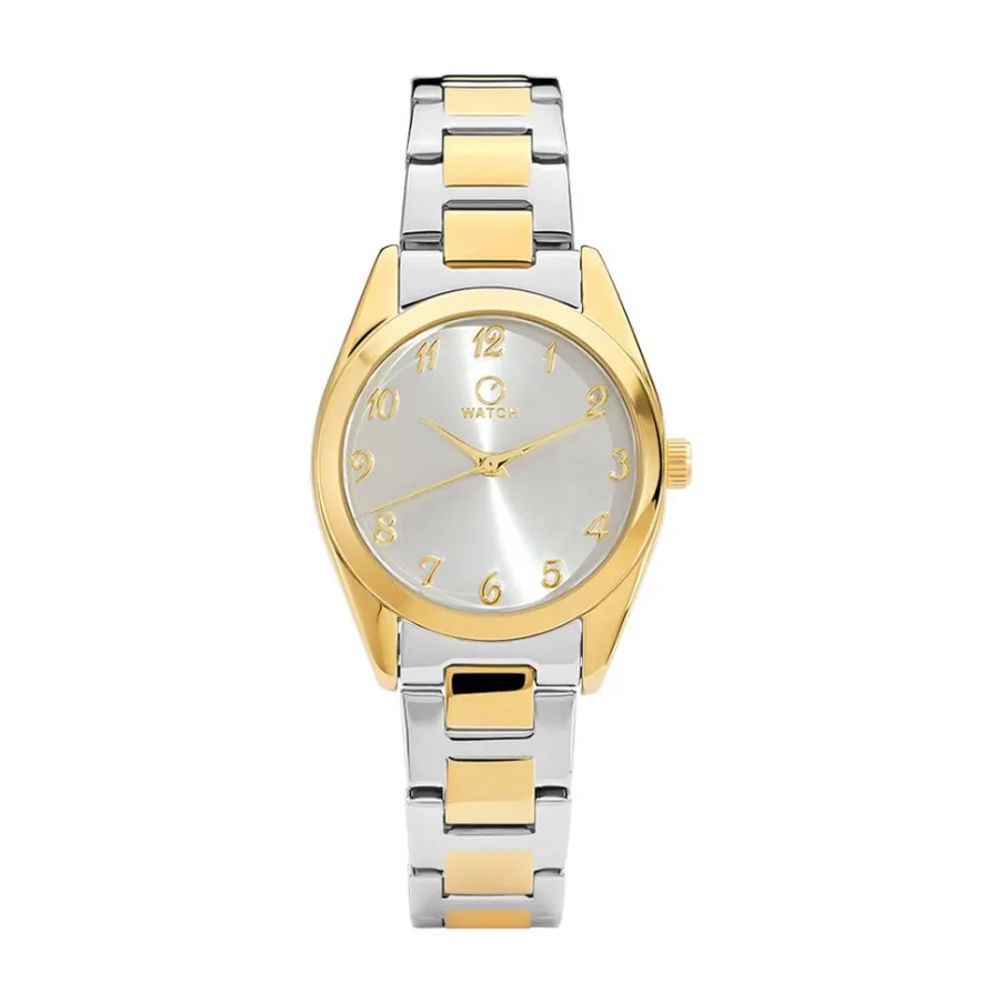 O WATCH Montre Colored Argenté