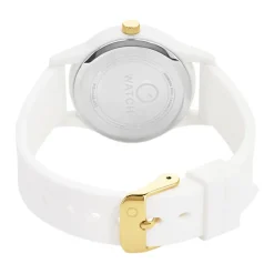 O WATCH Montre Flex Blanc