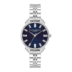 OLIVIA BURTON Montre Art Deco Bleu