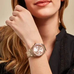 OLIVIA BURTON Montre Hexa Multifonction Rose