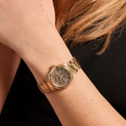 OLIVIA BURTON Montre Mini Hexa Marron