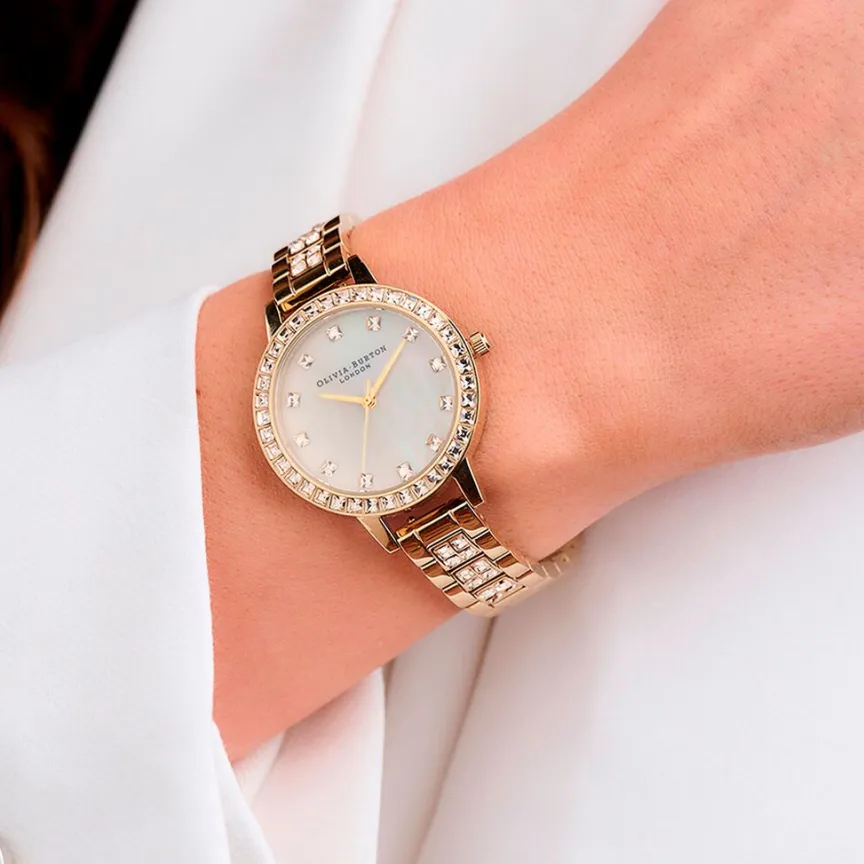 Montre Treasure Nacre Blanche-OLIVIA BURTON Hot