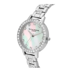 OLIVIA BURTON Montre Treasure Nacre Blanche
