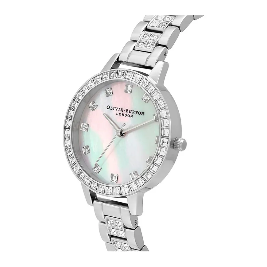 OLIVIA BURTON Montre Treasure Nacre Blanche
