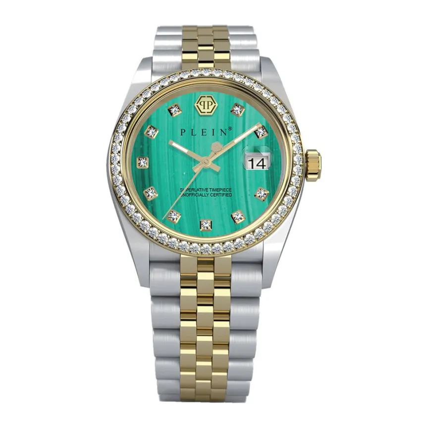 Montre $treet Couture Vert-PHILIPP PLEIN