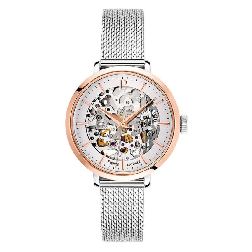 Montre Automatique 35 Argent-PIERRE LANNIER