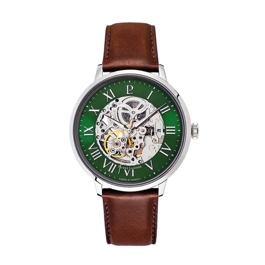 Montre Automatique 42 Vert-PIERRE LANNIER Clearance