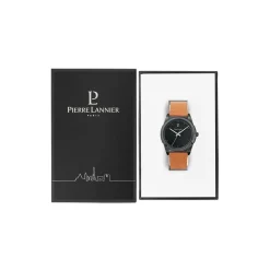 Montre Candide Noir-PIERRE LANNIER New