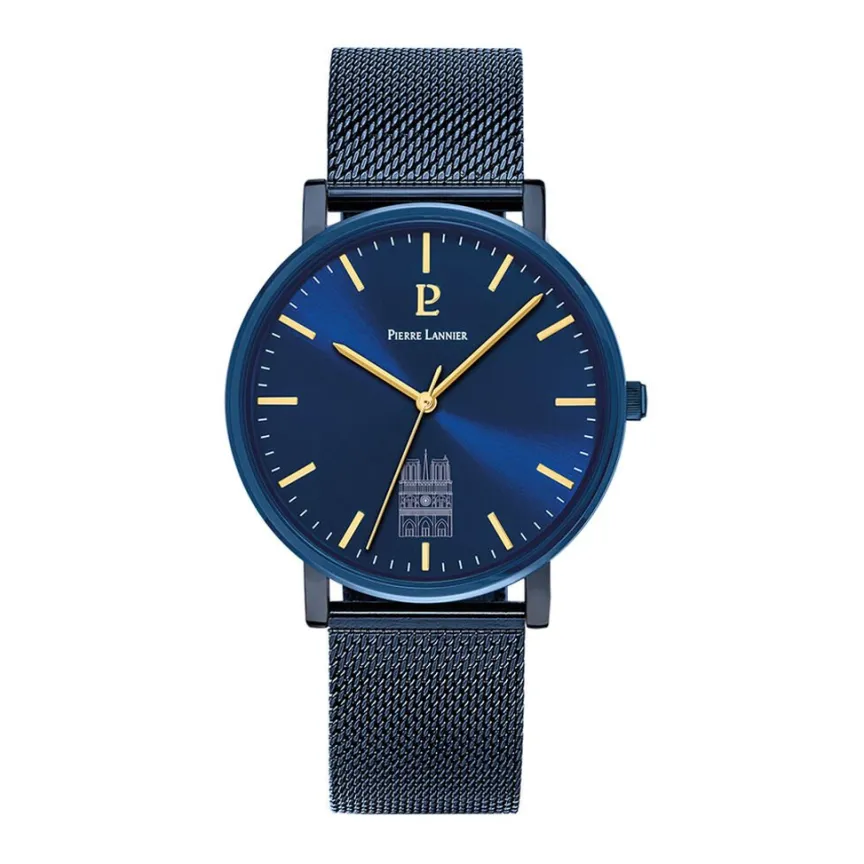 Montre Coeur Battant Bleu-PIERRE LANNIER Online