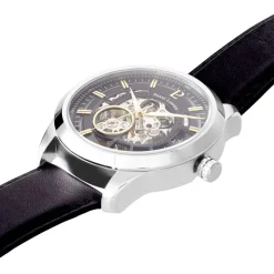 Montre Collection Automatique 44 Acier Argenté-PIERRE LANNIER Online