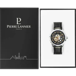 Montre Collection Automatique 44 Acier Argenté-PIERRE LANNIER Online