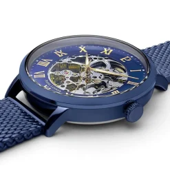 Montre Collection Automatique 42 Bleu-PIERRE LANNIER Clearance