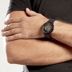 Montre Collection Automatique 42 Bleu-PIERRE LANNIER Clearance