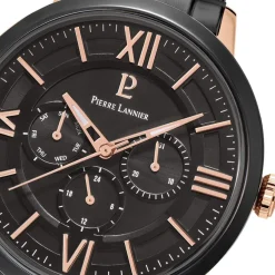 PIERRE LANNIER Montre Collection Beaucour Noir