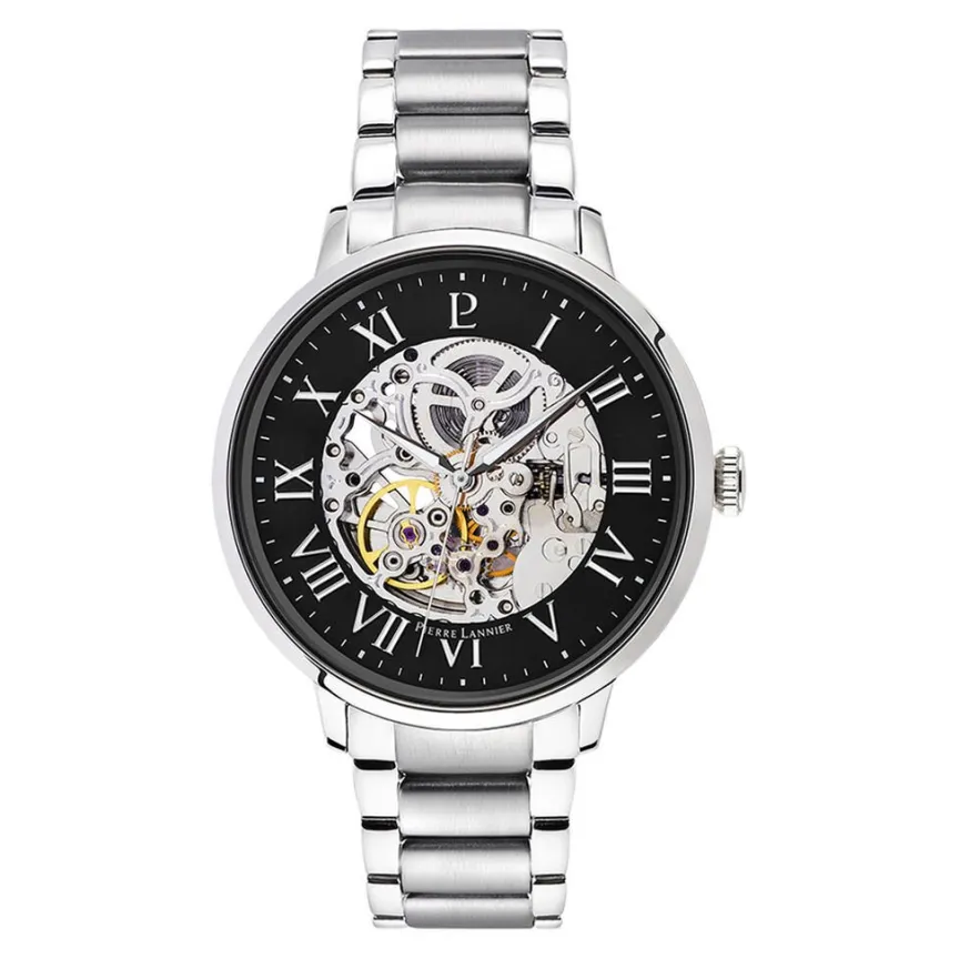 Montre Collection Automatique 42 Noir-PIERRE LANNIER Online