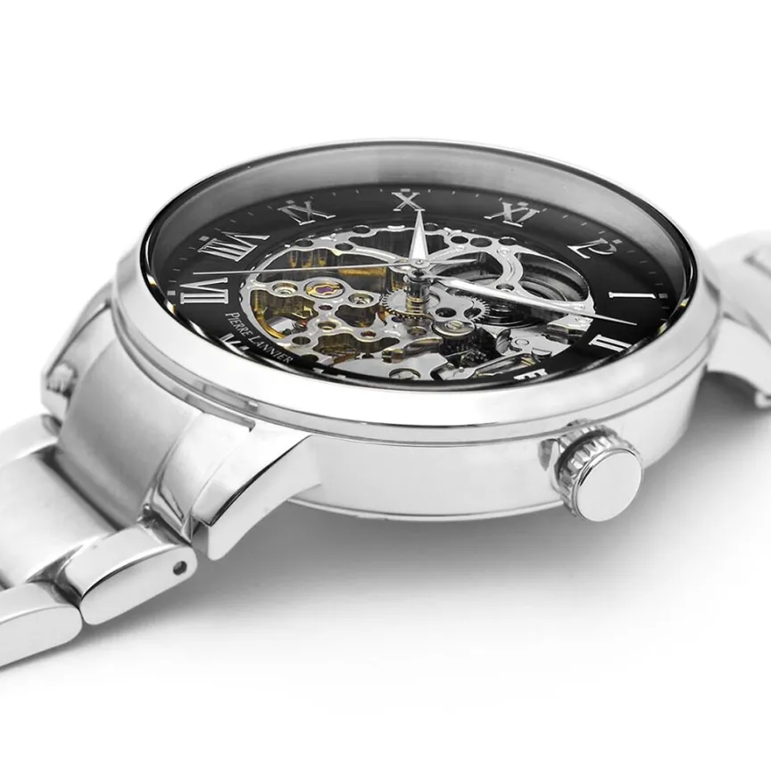 Montre Collection Automatique 42 Noir-PIERRE LANNIER Online