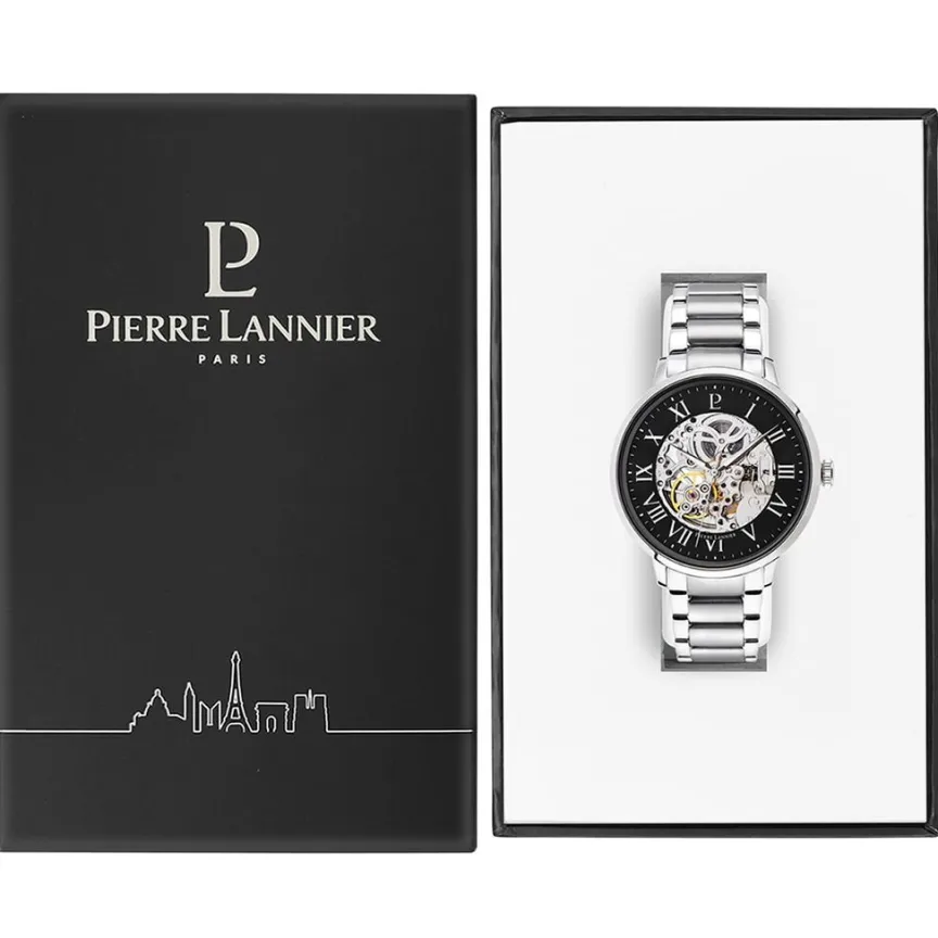 Montre Collection Automatique 42 Noir-PIERRE LANNIER Online