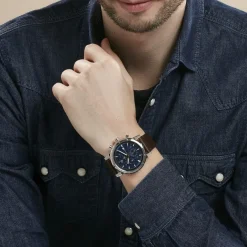 Montre Criterium Bleu-PIERRE LANNIER Sale