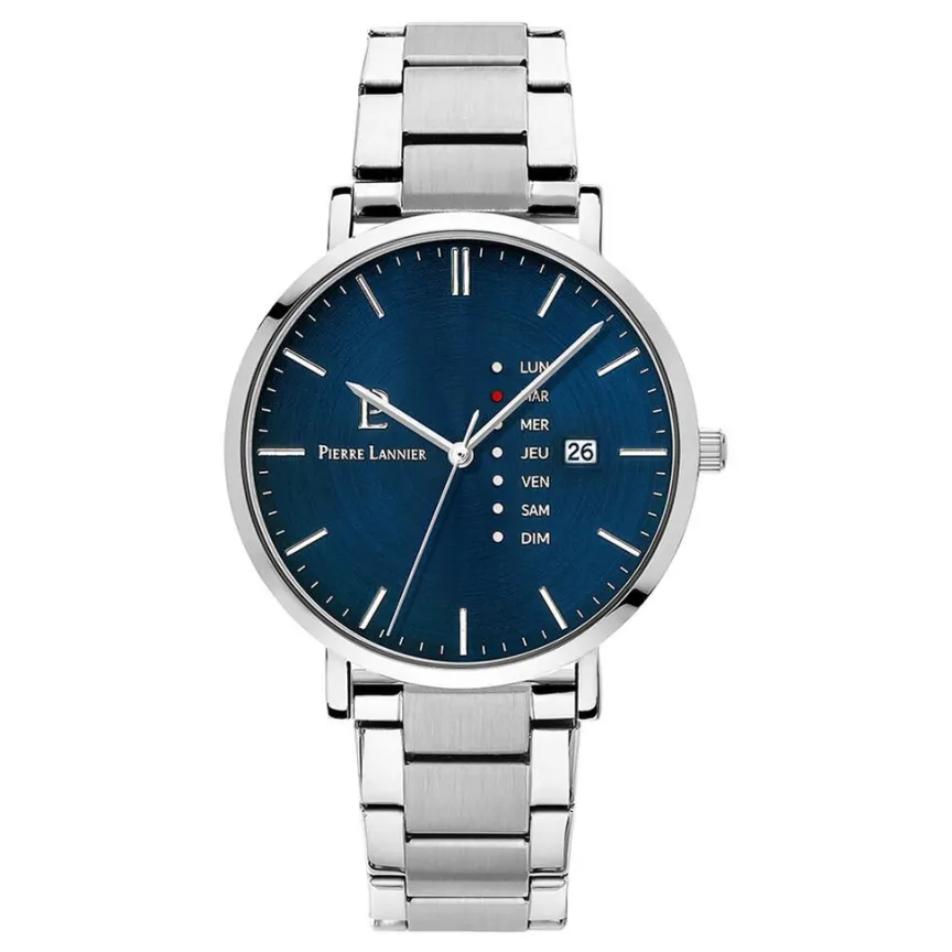 Montre Data Bleu-PIERRE LANNIER Online