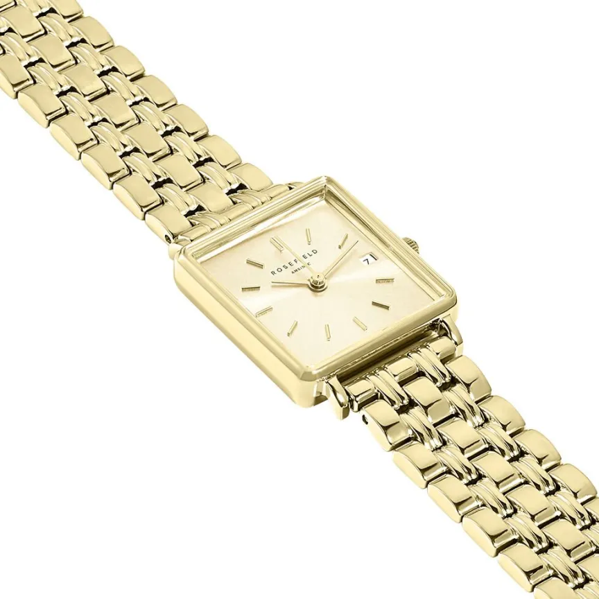 Montre Boxy Xs Champagne-ROSEFIELD