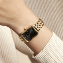 ROSEFIELD Montre Octagon Noir