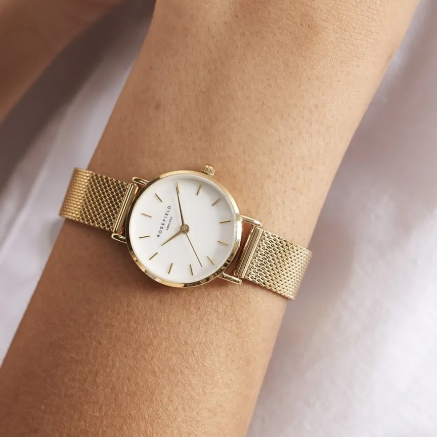 Montre Small Edit Blanc-ROSEFIELD