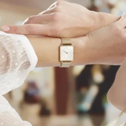 Montre The Boxy Blanc-ROSEFIELD