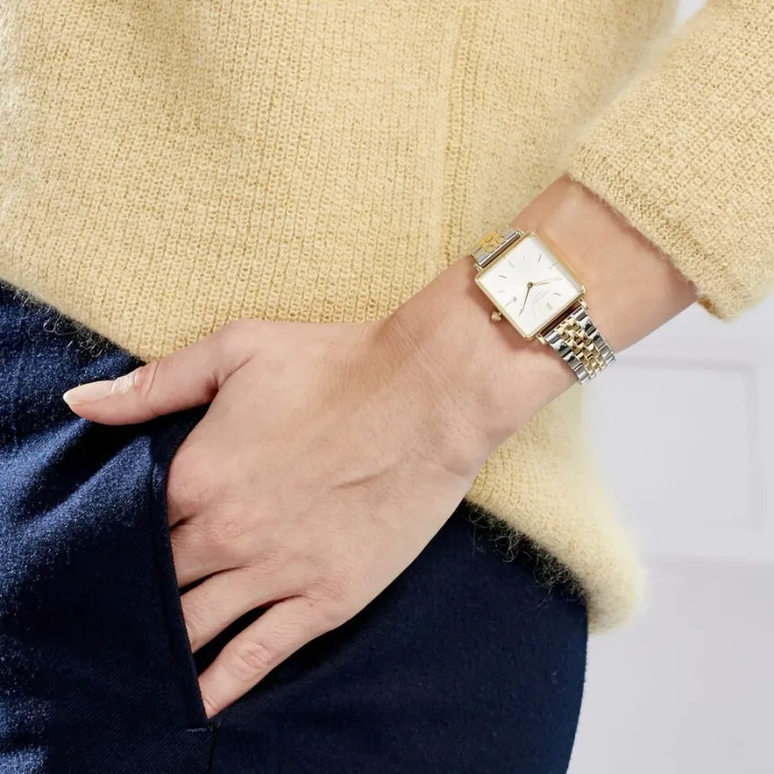 Montre The Boxy Blanc-ROSEFIELD Sale