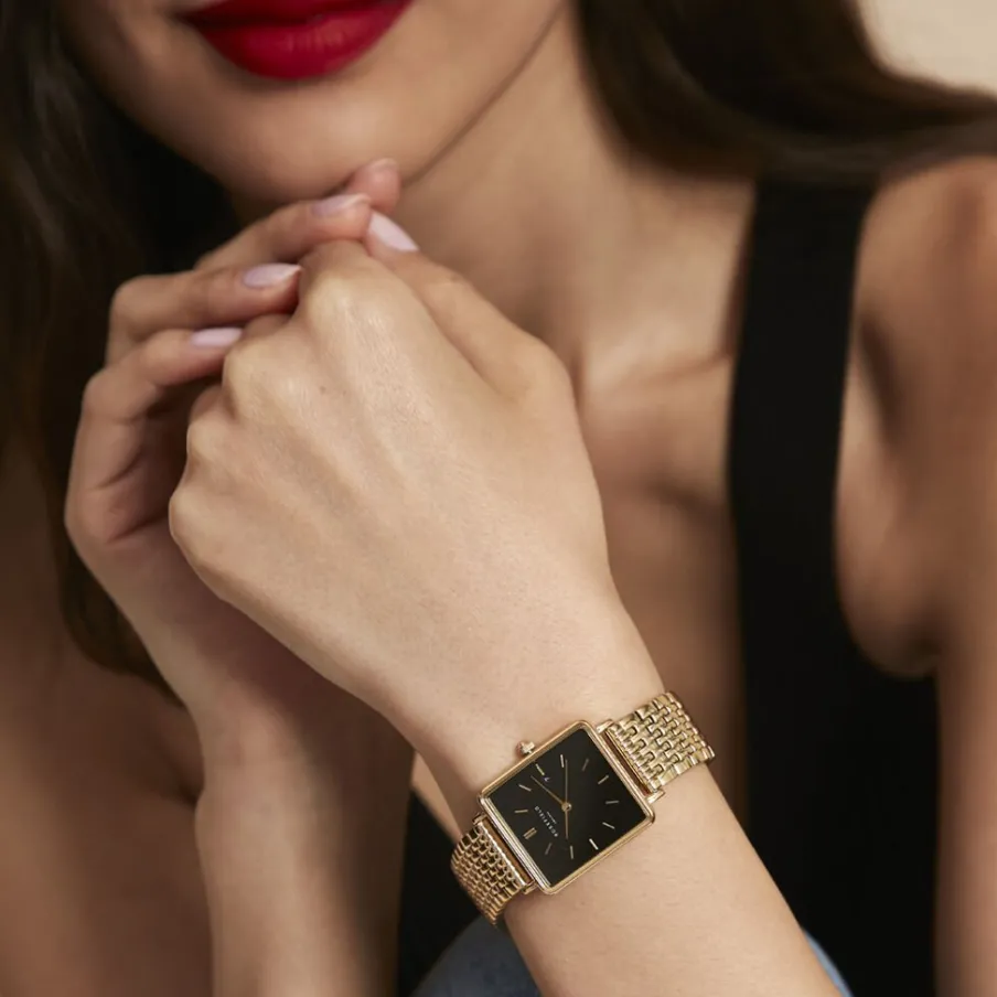 ROSEFIELD Montre The Boxy Noir