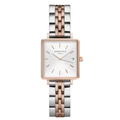 ROSEFIELD Montre The Mini Boxy Blanc