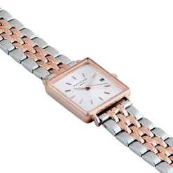 ROSEFIELD Montre The Mini Boxy Blanc