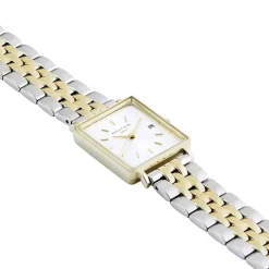 ROSEFIELD Montre The Mini Boxy Blanc