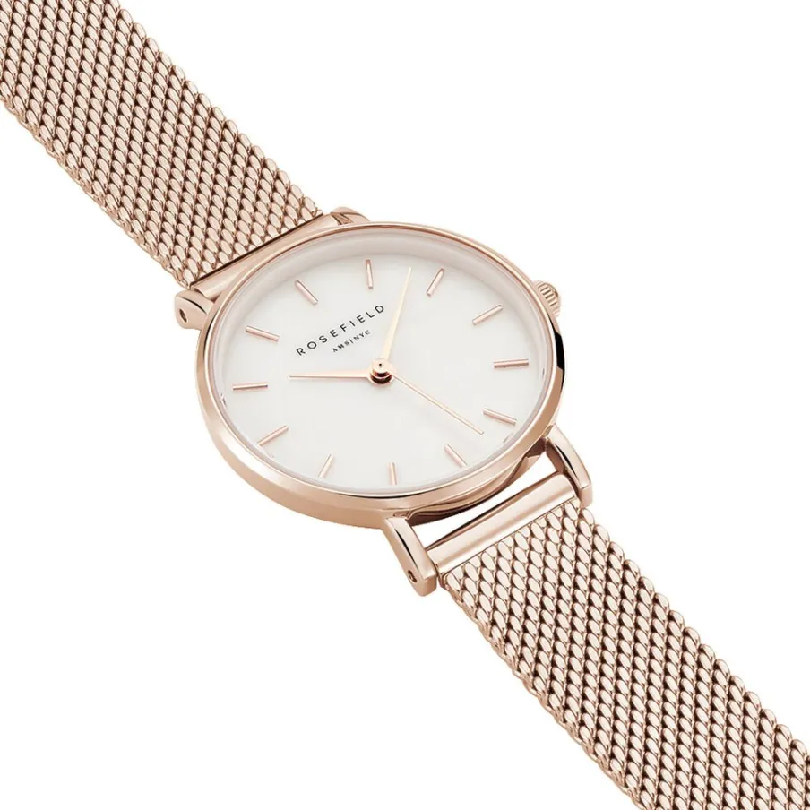 ROSEFIELD Montre The Small Edit Blanc