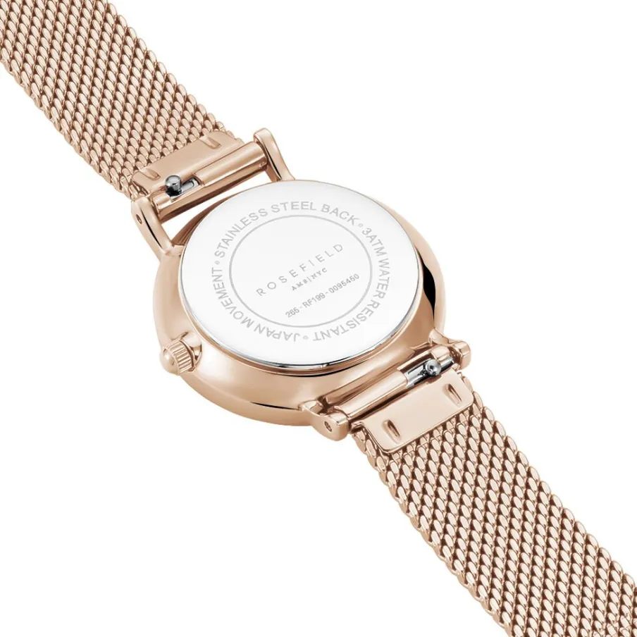 ROSEFIELD Montre The Small Edit Blanc