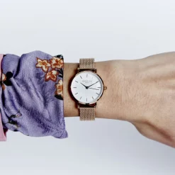 ROSEFIELD Montre The Small Edit Blanc