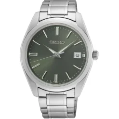 Montre Classique Kaki-SEIKO Hot