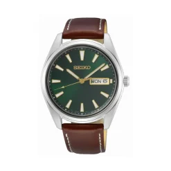 SEIKO Montre Classique Vert Foncé