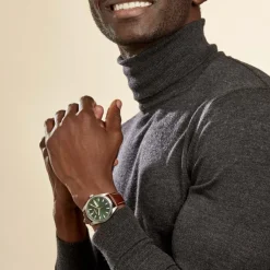 SEIKO Montre Classique Vert Foncé