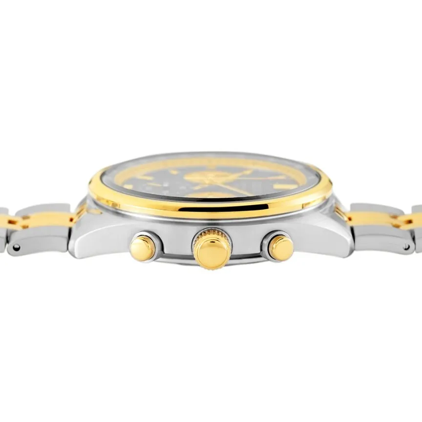 Montre Sport Bicolore Doré / Noir-SEIKO Outlet