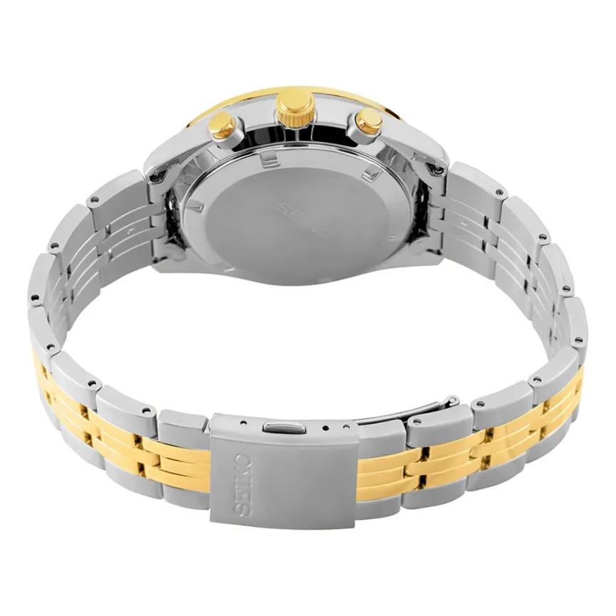 Montre Sport Bicolore Doré / Noir-SEIKO Outlet