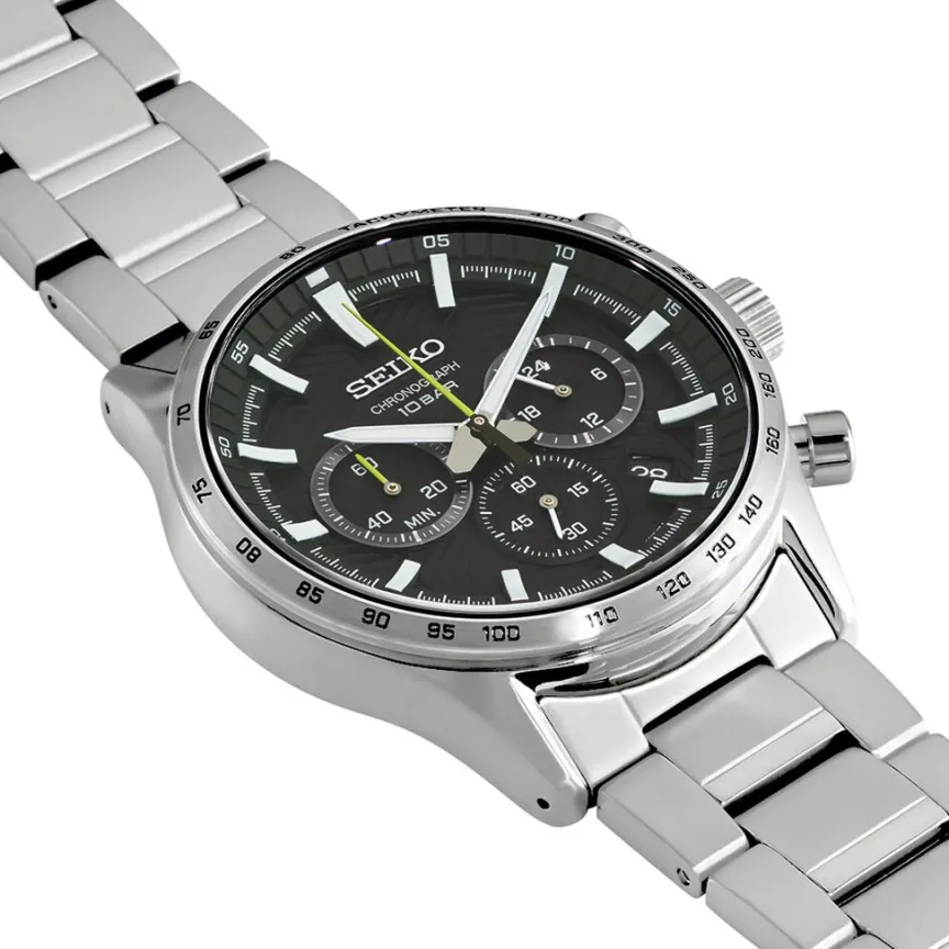 Montre Sport Noir-SEIKO Sale