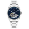 Montre Baker Automatic Bleu-TOMMY HILFIGER Sale