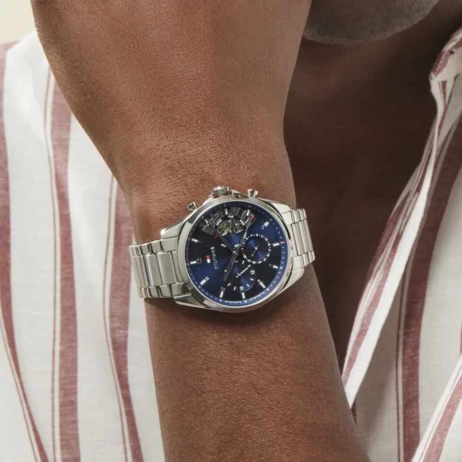 TOMMY HILFIGER Montre Baker Bleu