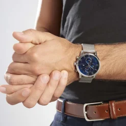 Montre Kane Bleu-TOMMY HILFIGER Discount