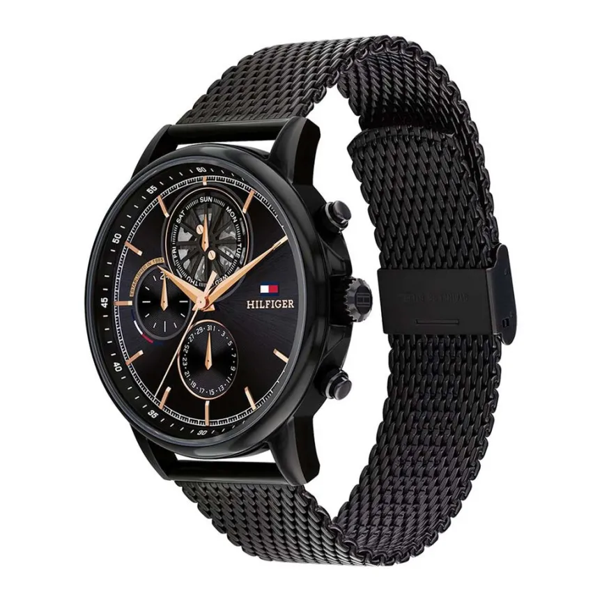 Montre Stewart Noir-TOMMY HILFIGER Online