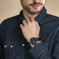 TOMMY HILFIGER Montre Weston Bleu