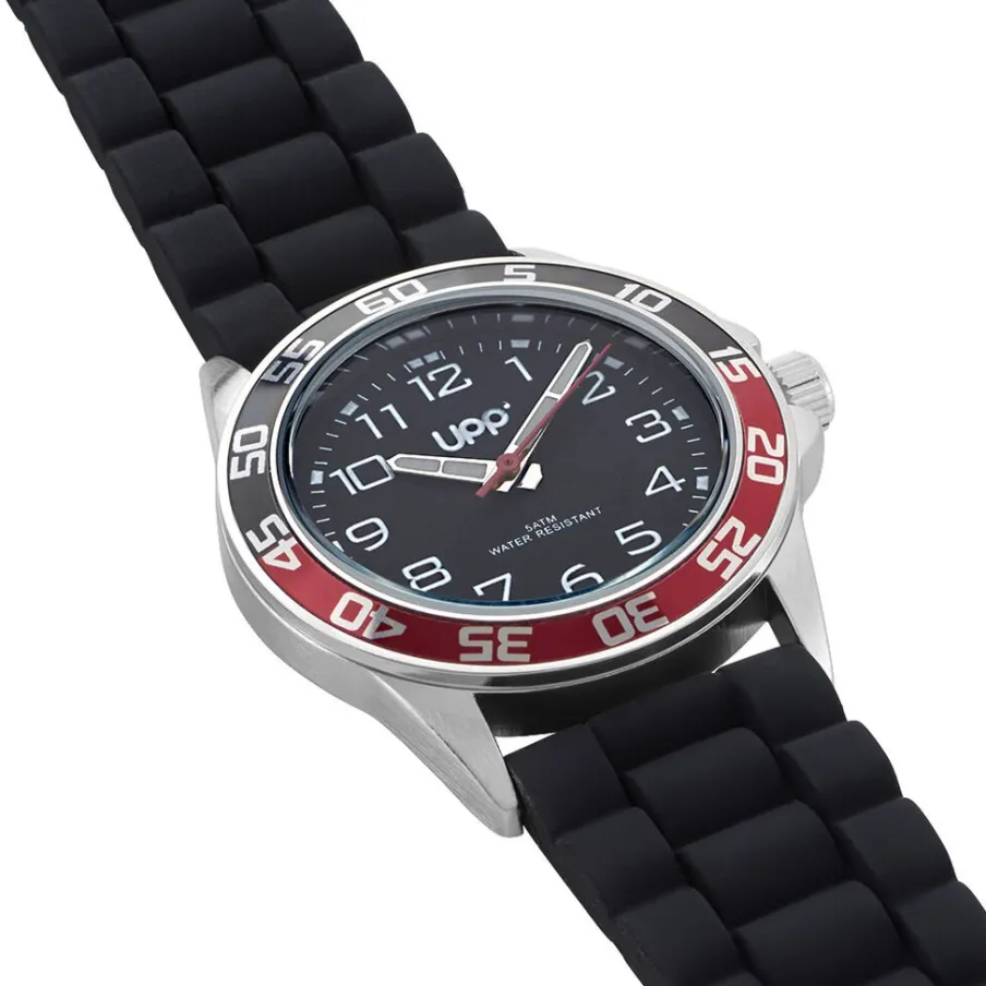 UPP Montre Axel Noir Et Rouge