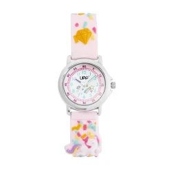UPP Montre Fuzzy Rose Et Blanc
